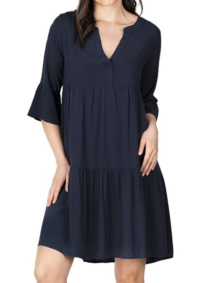 

Длинное платье DENIMFY DFFrida, синий