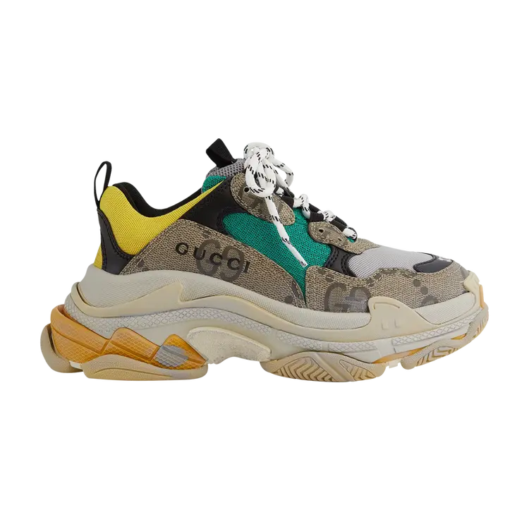Кроссовки Balenciaga Gucci x Balenciaga Wmns Triple S, разноцветный