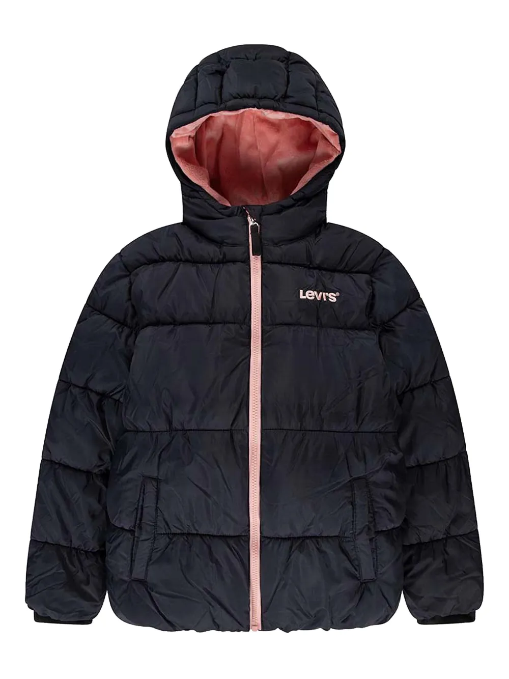 

Пуховик с логотипом Levi's Kids, синий