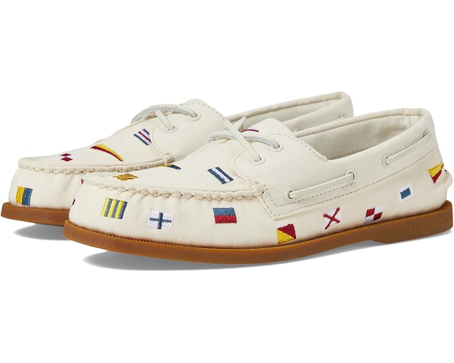 

Мужские лодочники Sperry Authentic Original 2-Eye Seasonal, Off-White