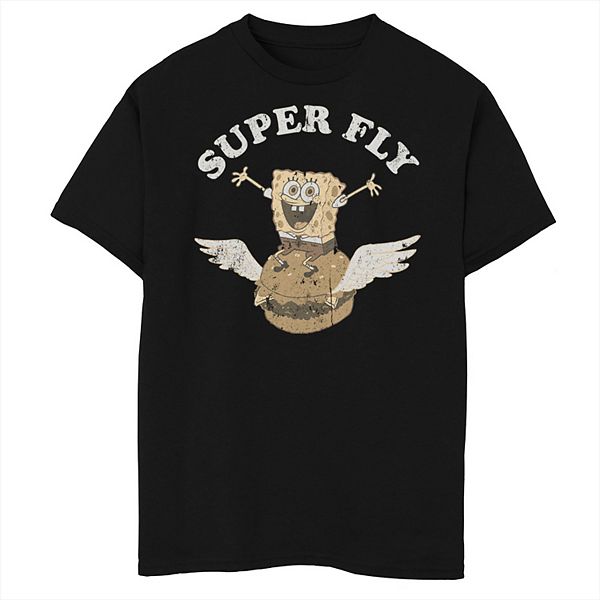

Футболка с принтом Spongebob Squarepants Flying Burger Husky для мальчиков Licensed Character