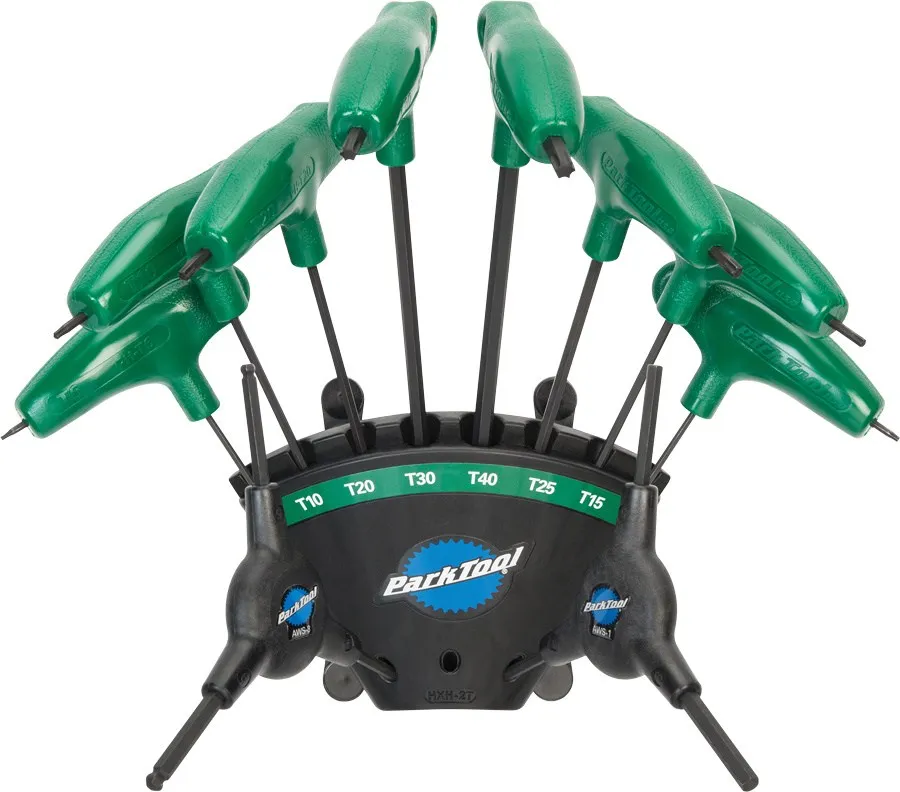 

Набор торцевых ключей с Т-образной рукояткой, совместимых с Torx Park Tool, None