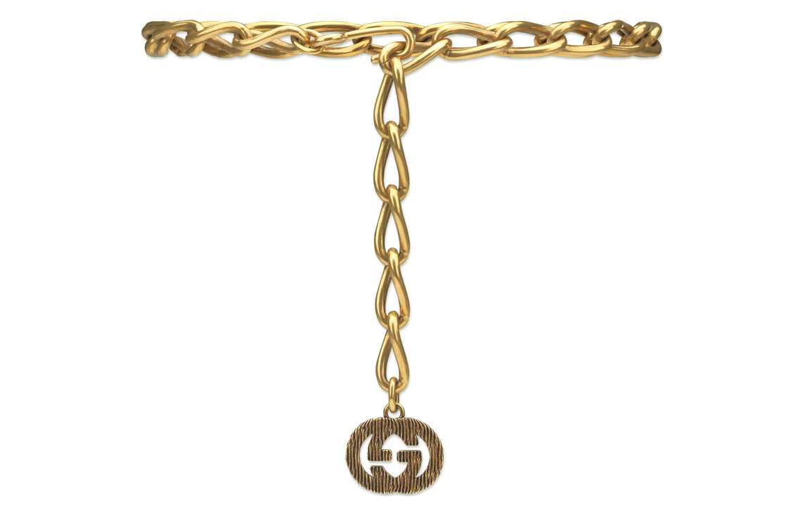 

Металлическая цепочка на талию для женщин GUCCI, золото