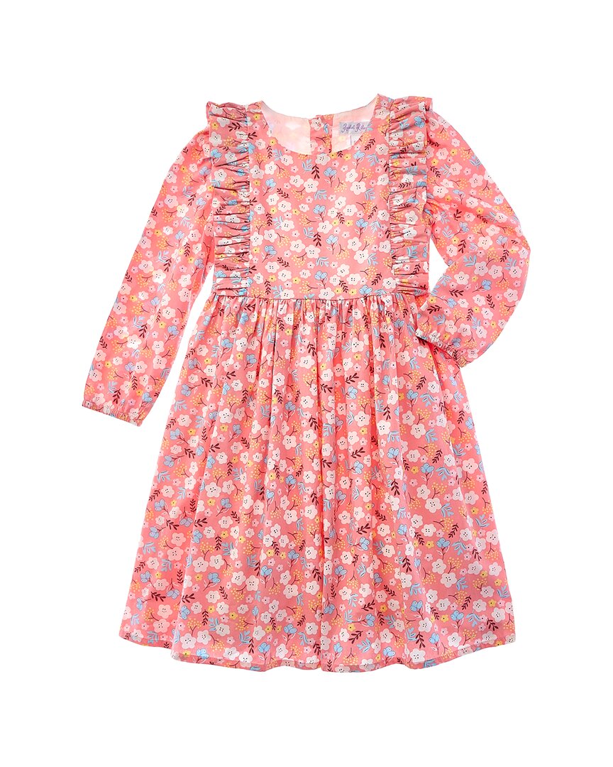 

Платье Rachel Riley Hibiscus с оборками, цвет multi