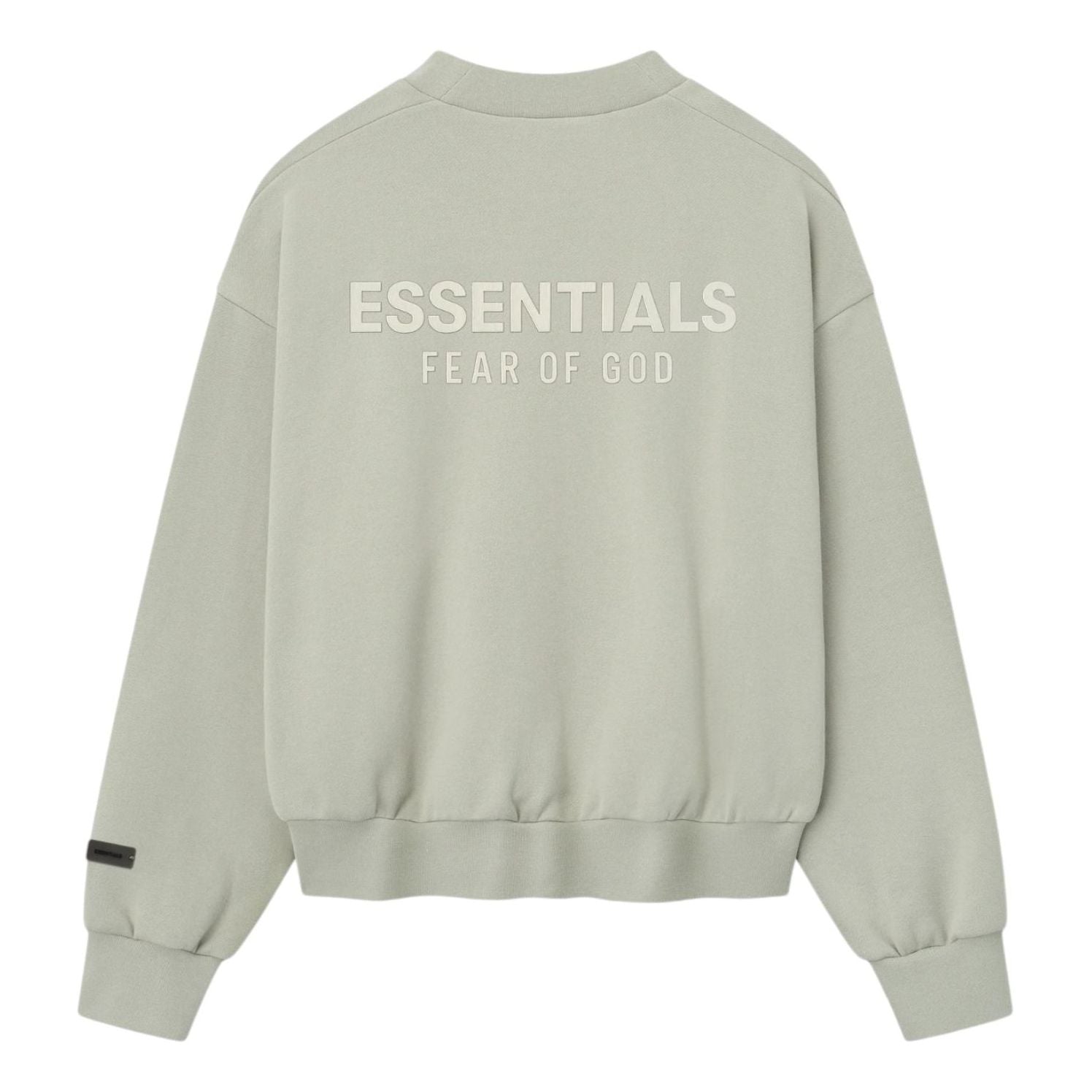 Fear of God Essentials ESSENTIALS Классический флисовый свитшот с круглым вырезом 'Abbey Stone' — фото 2