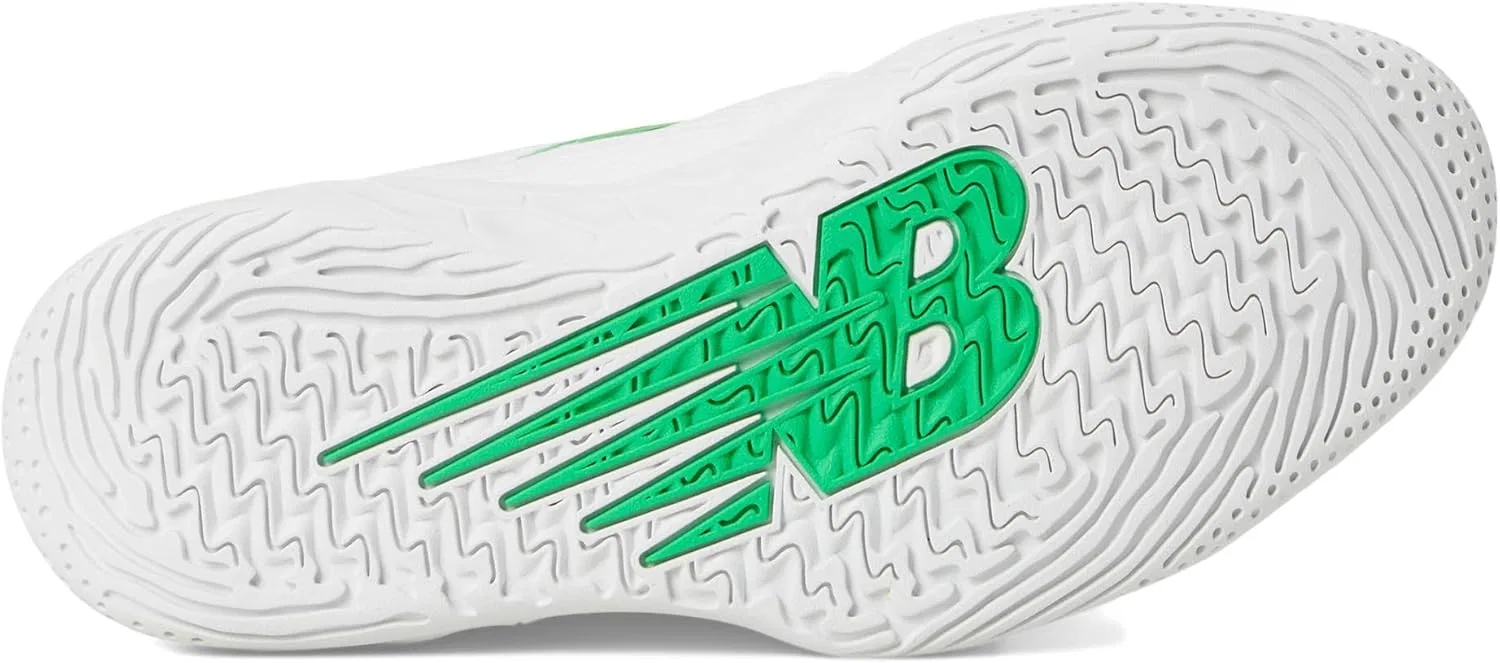 Кроссовки теннисные New Balance Fresh Foam X Ct-Rally, White/Green Apple — фото 3