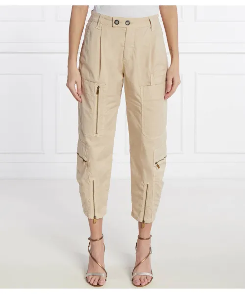 

Брюки-Карго Regular fit Pinko, бежевый