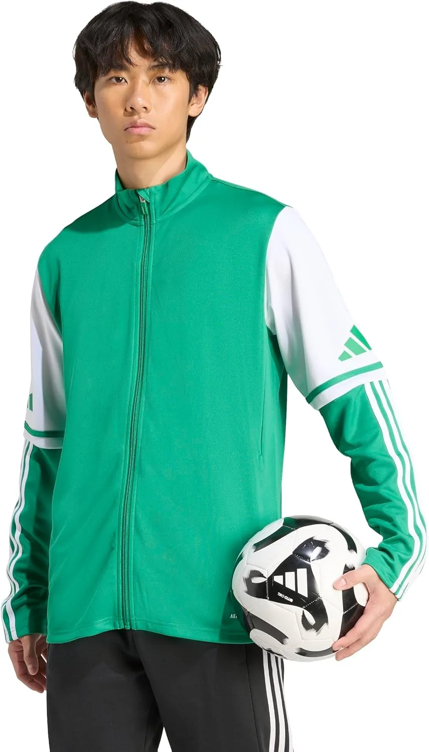 Мужская тренировочная куртка Adidas Squadra25 (1 шт.), зеленый/белый — фото 3