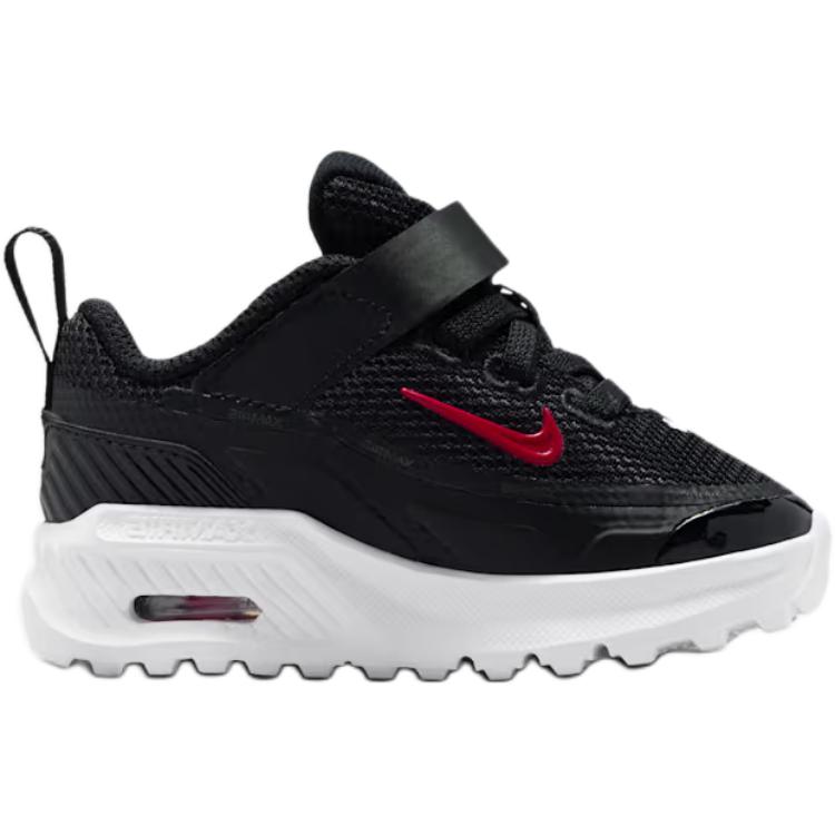 Nike Air Max BIA дышащие низкие детские ботинки Black для малышей — фото 3