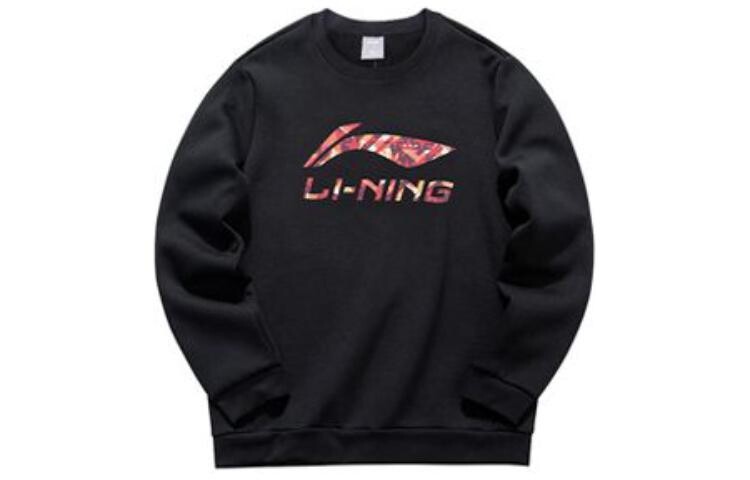

Толстовка унисекс черная Lining, черный