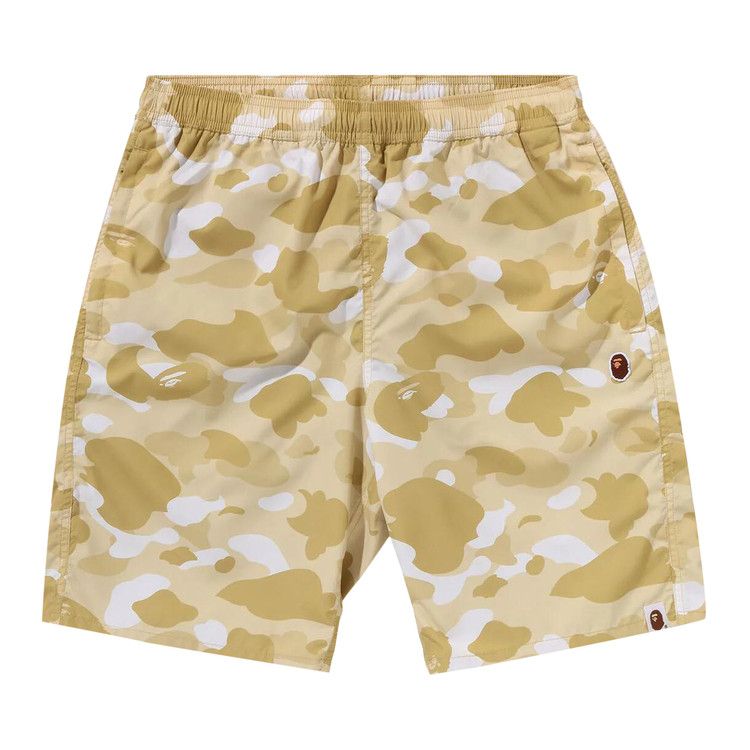 

Шорты BAPE Color Camo Ape Head One Point Beach Shorts, Yellow