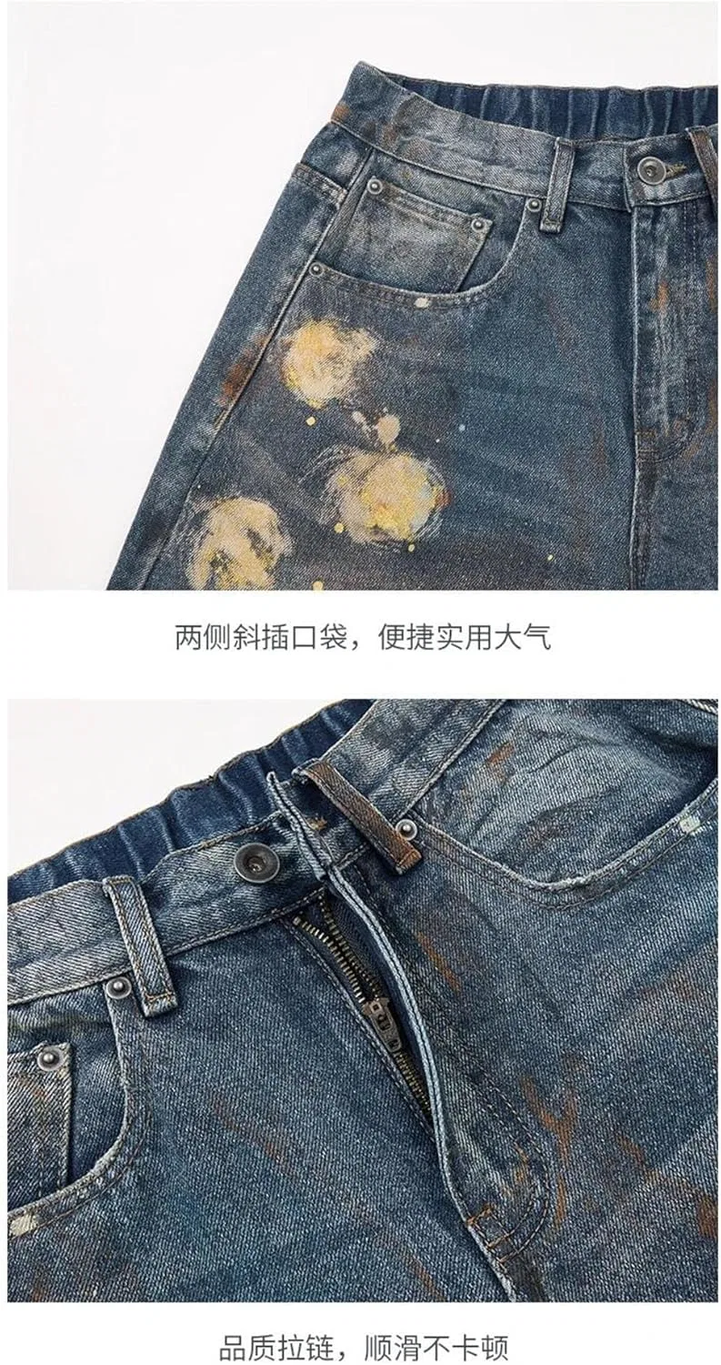 Джинсы мешковатые, Dirty Denim, H3901 Blue — фото 3