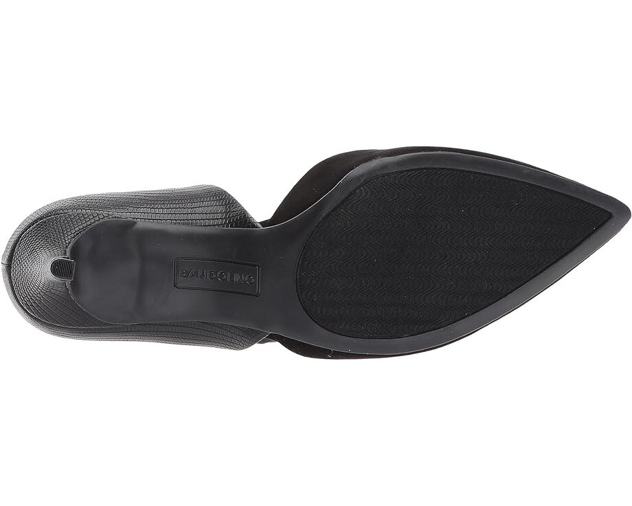 Туфли Bandolino Grenow D’Orsay Pump, цвет Black Reptile Synthetic/Faux Suede — фото 3