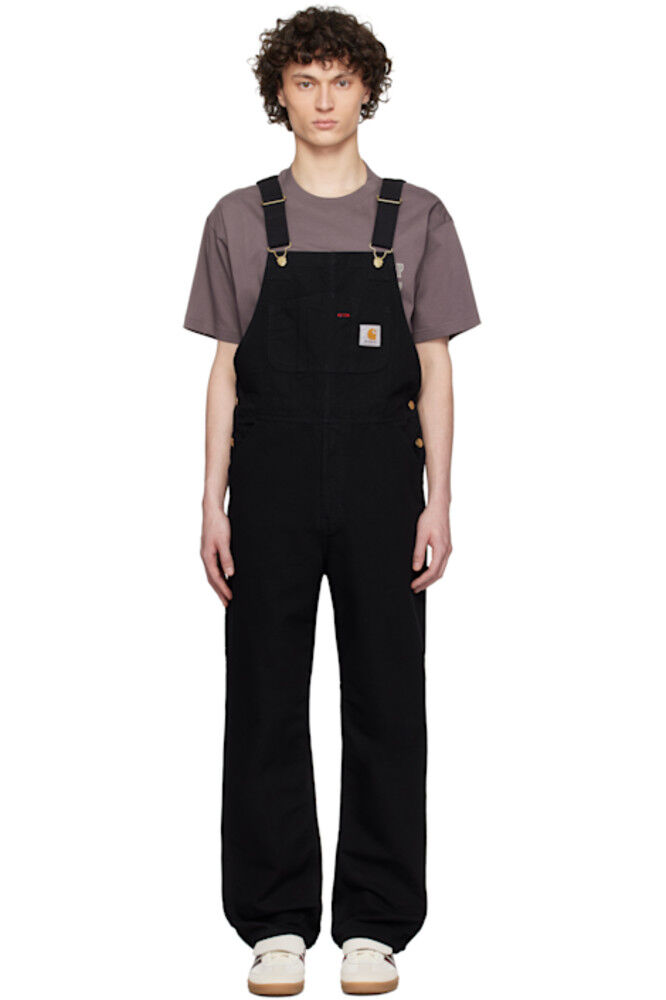 

Черный комбинезон с нагрудником Carhartt Work In Progress