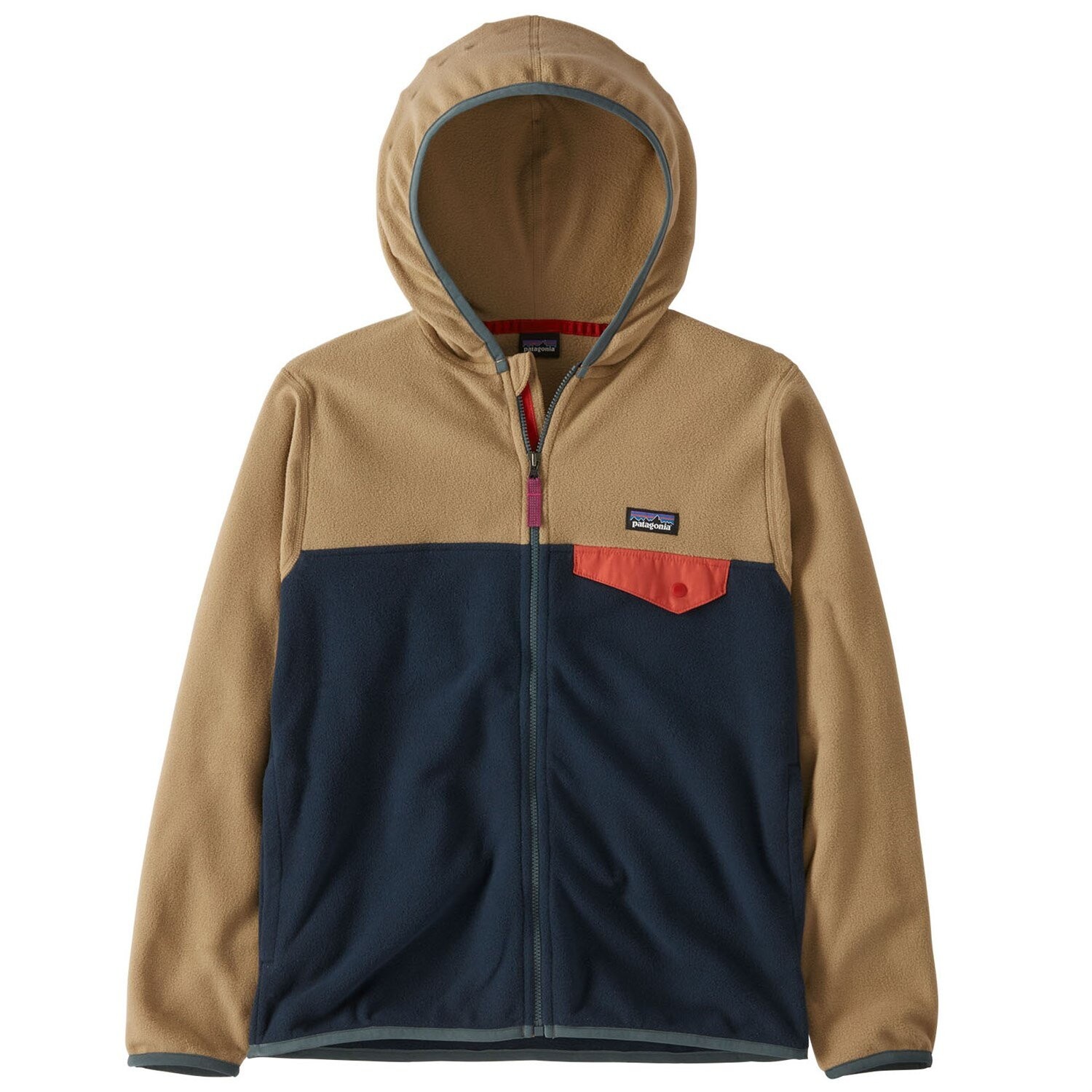 

Куртка Patagonia Micro D Snap-T, серый