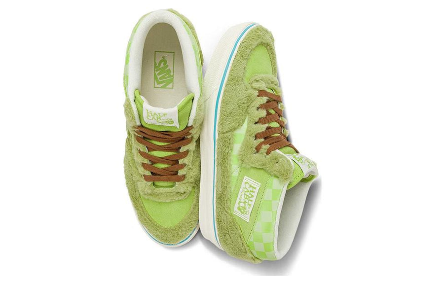 Кроссовки Vans Half Cab 'Green', зеленый — фото 4