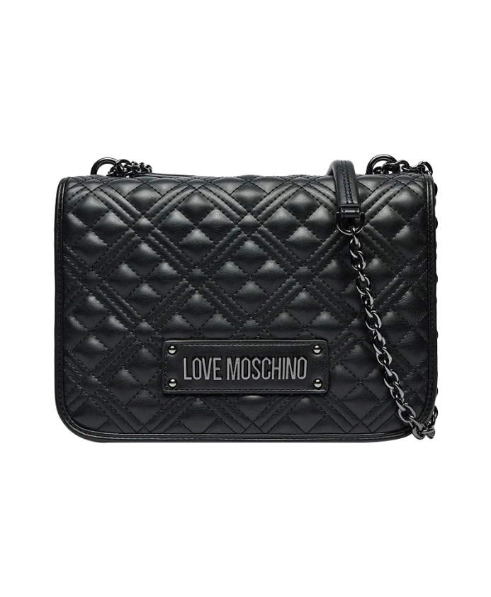 

Сумка через плечо элегантного стиля Moschino, черный