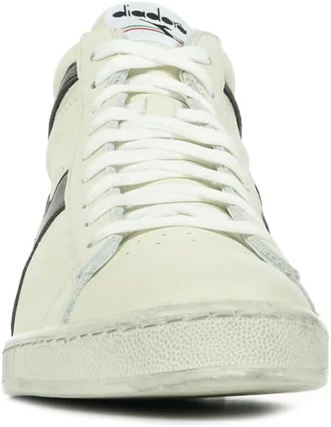 Кроссовки Diadora Unisex Game L High Waxed High Trainers, белый — фото 4