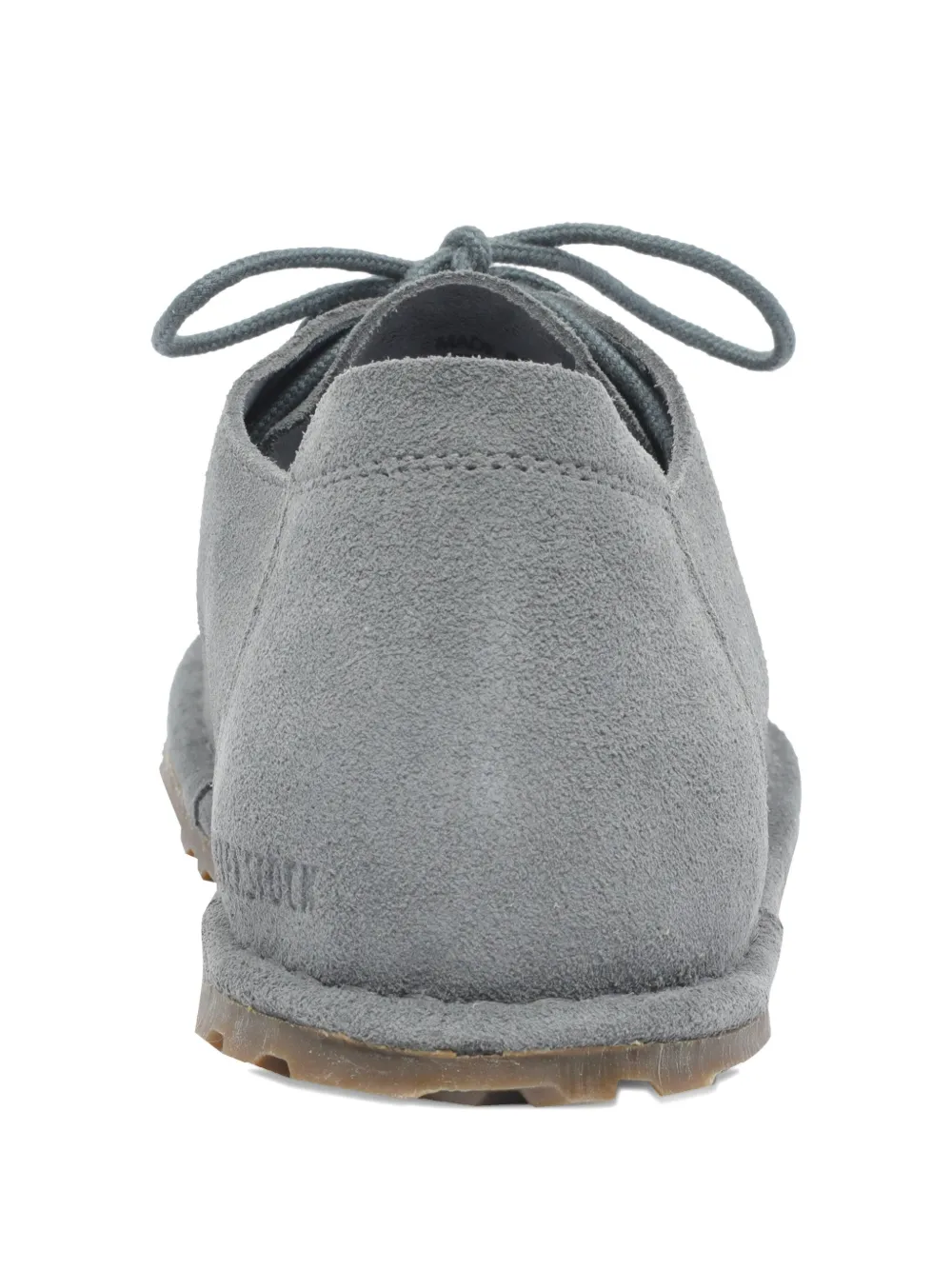 Женские ботинки BIRKENSTOCK кожаные на шнуровке , серый — фото 4