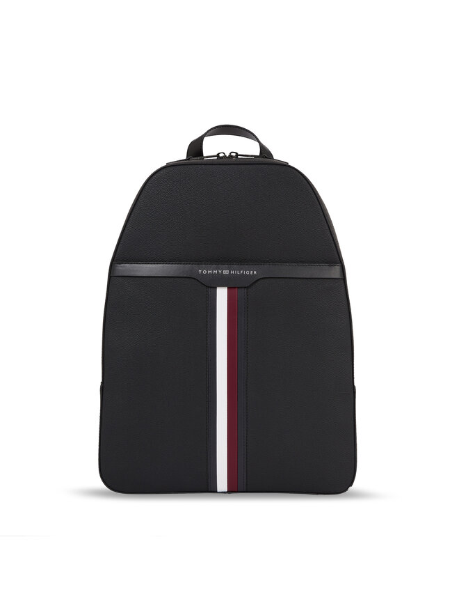 

Рюкзак Th Coated Canvas Backpack Tommy Hilfiger, черный