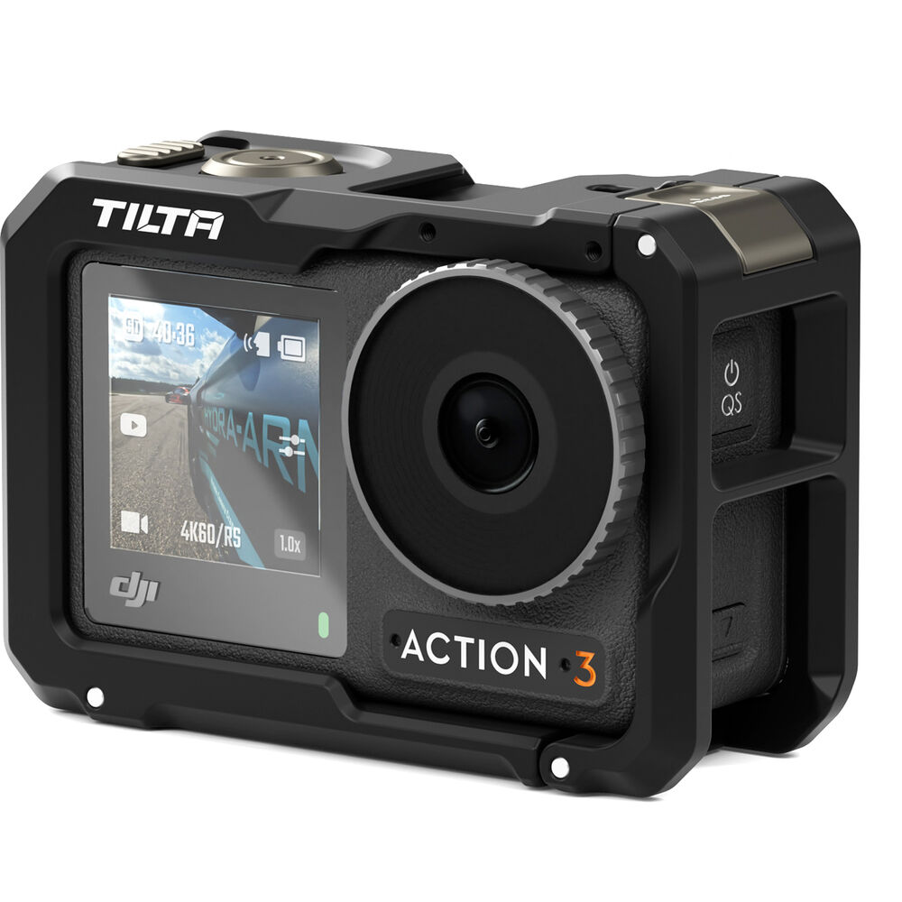 

Tilta Full Camera Cage for DJI Osmo Action 3 (Black)