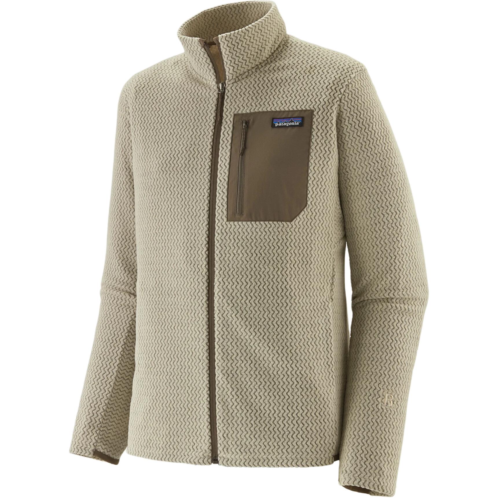 

R1 Air Fleece одежда мужская Patagonia, Light Taupe/Plcn