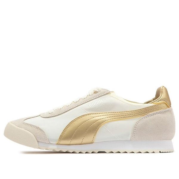 

Кроссовки roma og nylon 'metallic - whisper white team gold' Puma, белый