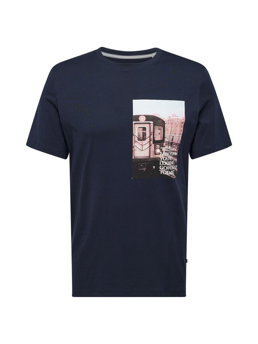 

Классическая футболка s.Oliver Shirt, темно-синий