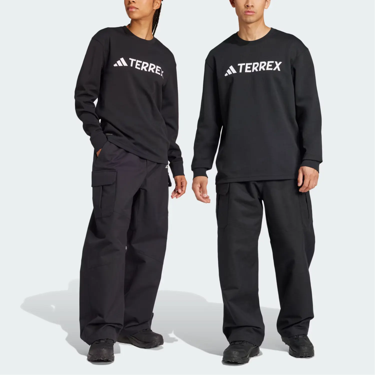 Футболка Terre XPERIOR DWR CARGO Спортивные Брюки Унисекс Чёрный Adidas — фото 3