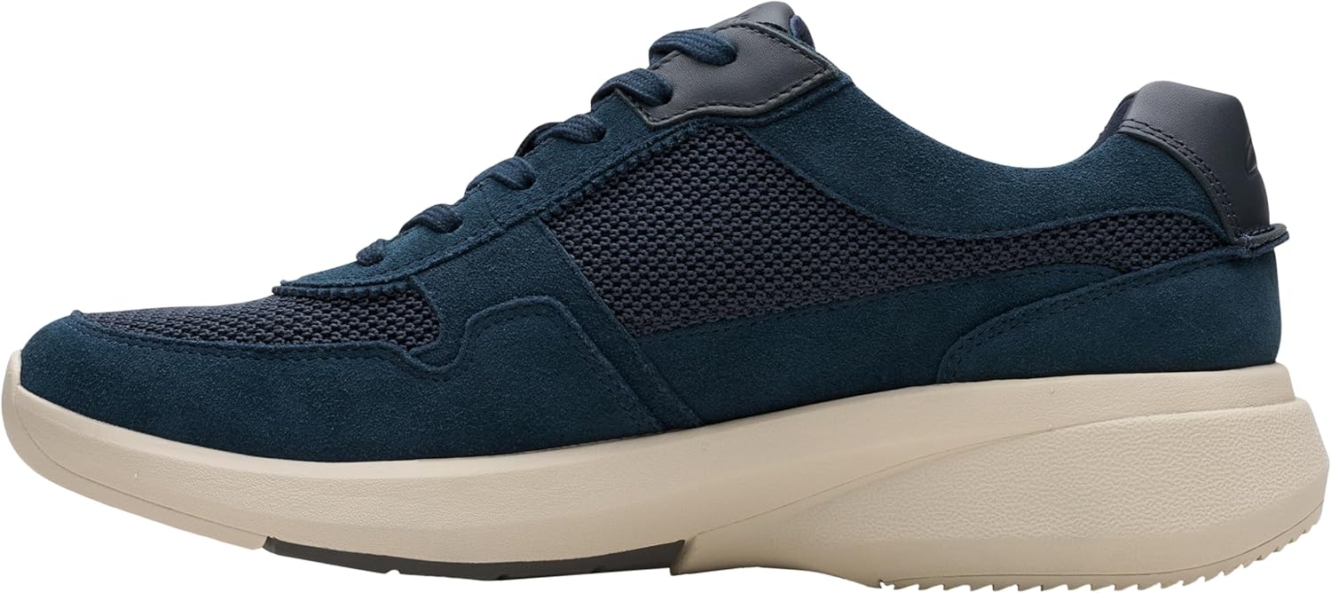 Мужские кроссовки Clarks Lehman Race, Navy Mix — фото 2