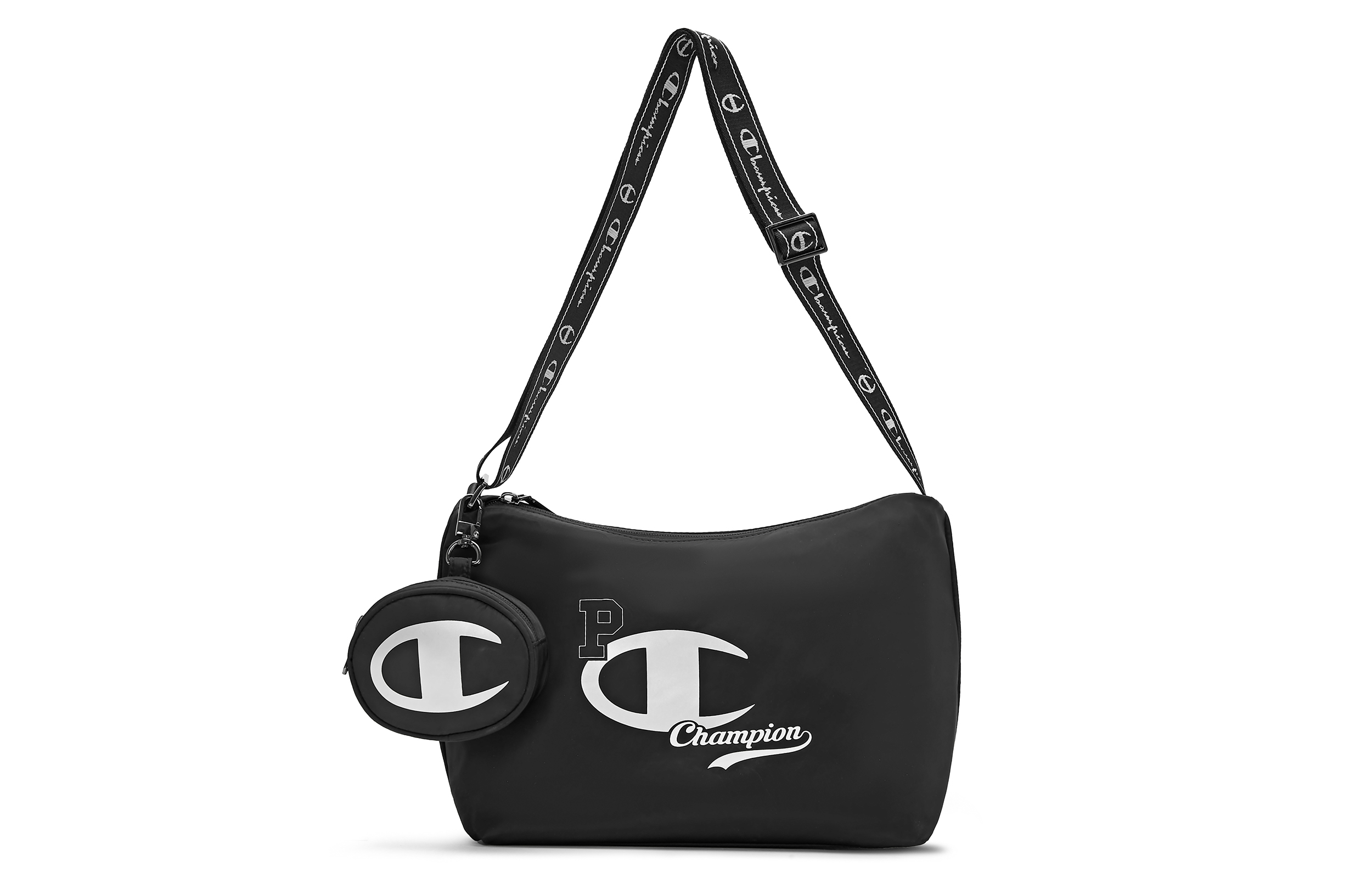 

Champion Синтетическая кожаная поясная сумка унисекс темно-желтая черная синяя темно-серая, Black