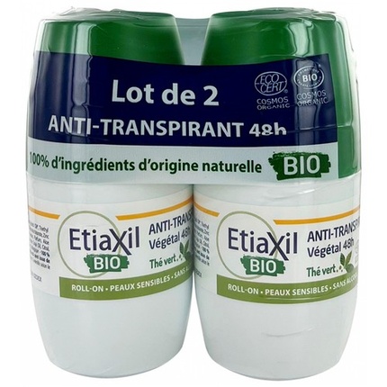 

Дезодорант-антиперспирант Etiaxil на растительной основе, роликовый, 48 часов действия, 50 мл - упаковка из 2 шт. Markenlos