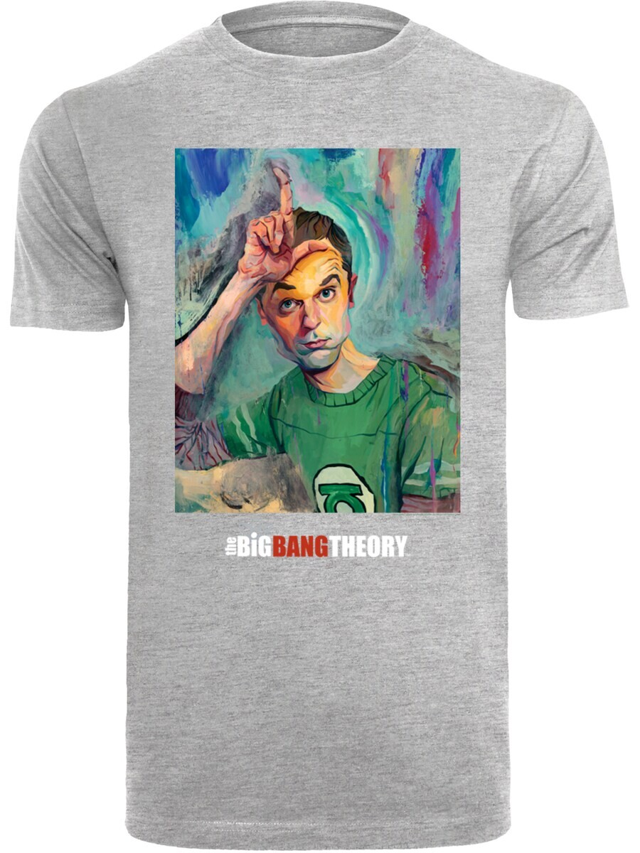 

Классическая футболка F4NT4STIC Shirt Big Bang Theory TV Serie Sheldon Loser Painting, пятнистый серый