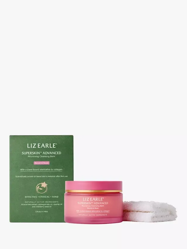 Крем для лица Liz Earle — Очищающий бальзам Superskin Advanced с нероли и розой, 100 мл — фото 3