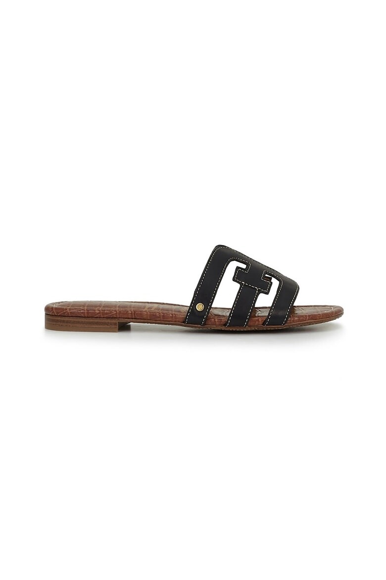 

Кожаные тапочки Bay Sam Edelman, черный
