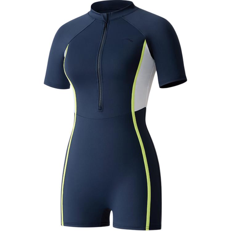 

ANTA Цельный купальник Women's Dark Blue/off-White, Белый, ANTA Цельный купальник Women's Dark Blue/off-White