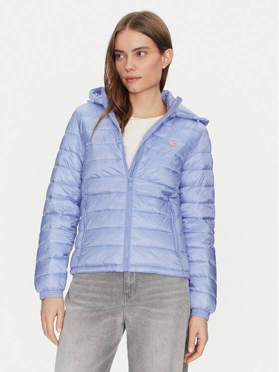 

Пуховик стандартного кроя W5RL99 WHAB2 Guess Jeans, синий