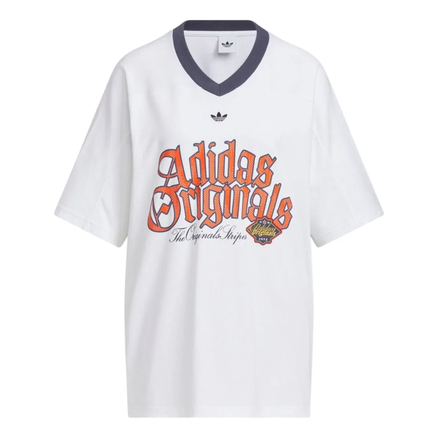 Футболка Adidas свободного кроя, цвет «белый», KT3062