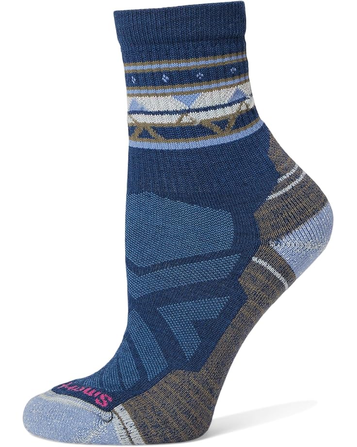 

Носки Smartwool Hike Light Cushion Zig Zag Valley Mid Crew Socks, цвет Alpine Blue