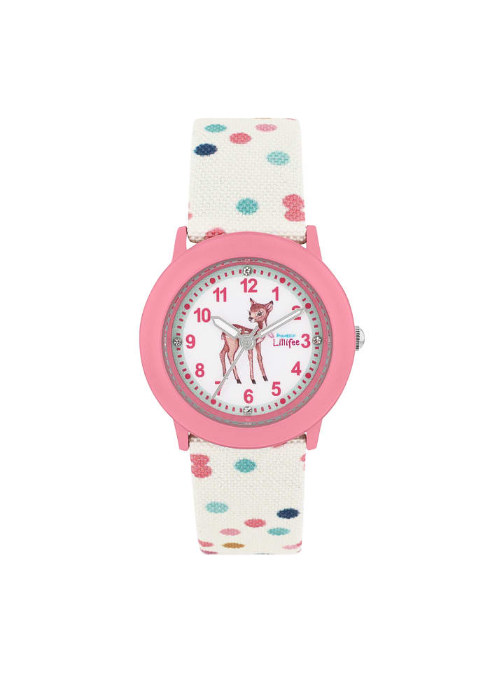 

Prinzessin Lillifee Кварцевые часы, текстиль, сплав, розовый