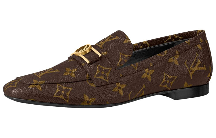 Верхний регистр женские повседневные туфли женские коричневые Louis Vuitton