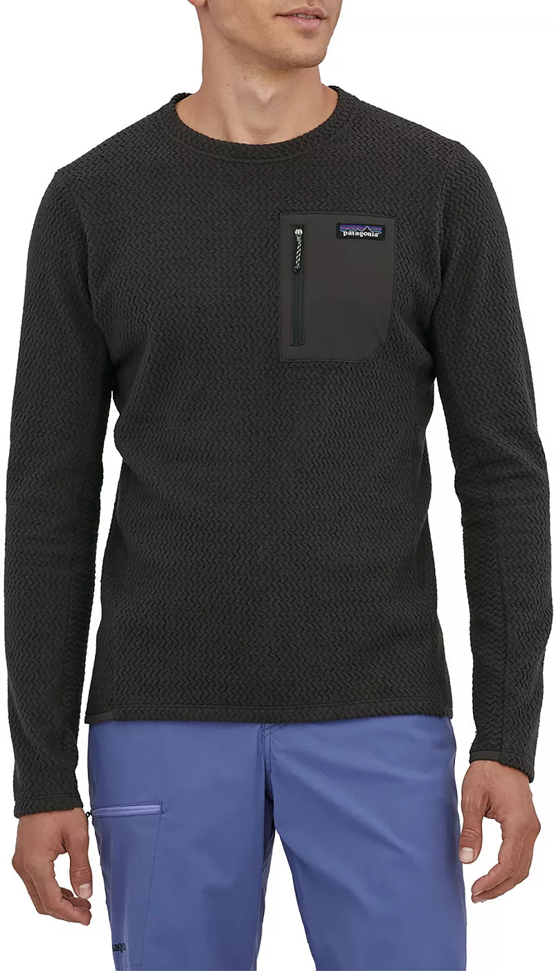 

Мужская толстовка Patagonia R1 Air Crew, черный