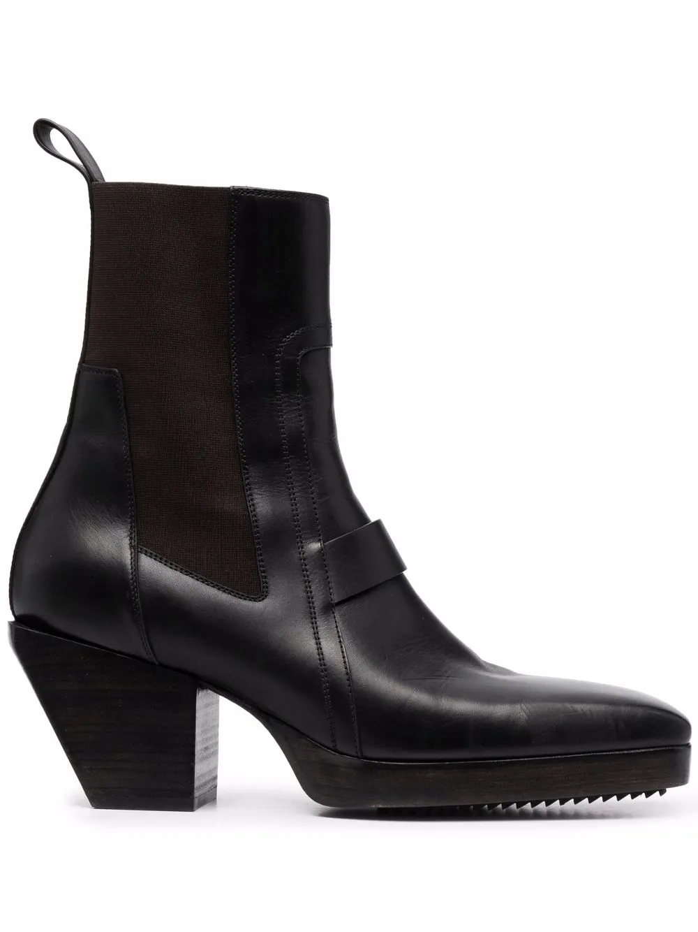 

Ботинки с квадратным носком Rick Owens, черный