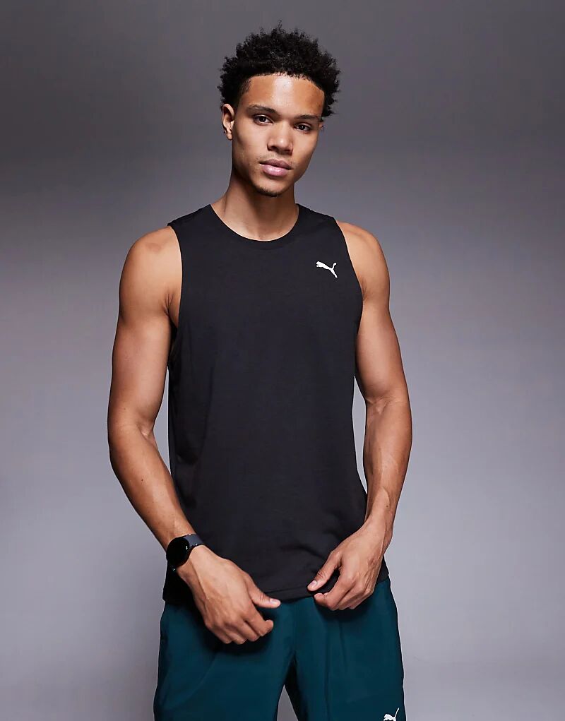 

Тренировочная майка Puma Tad Tech из трехслойной ткани черного цвета