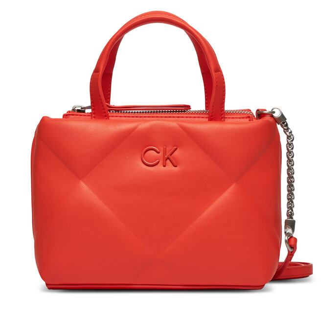 

Сумка Calvin Klein Re-LockQuilt Tote, оранжевый