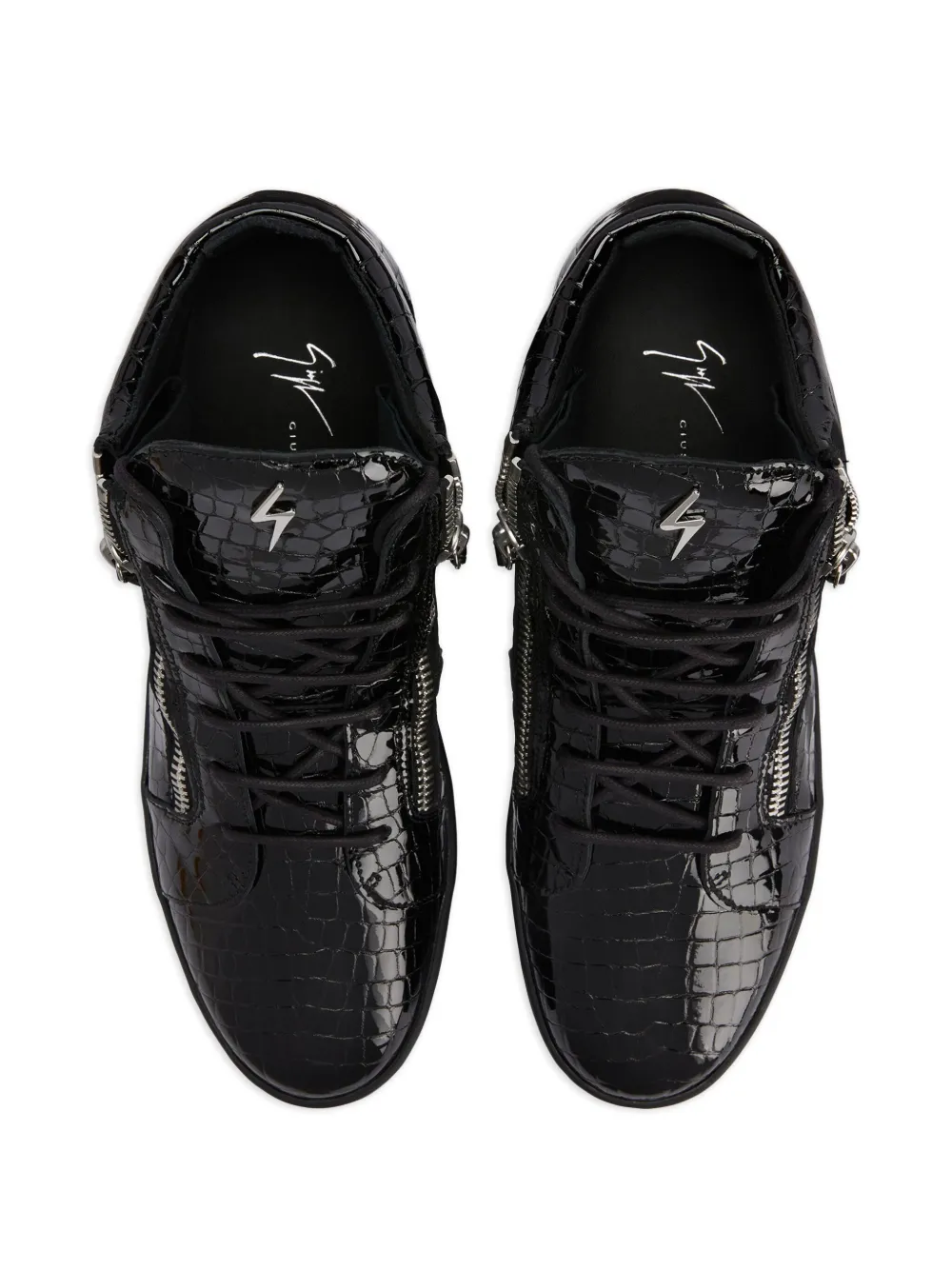 Кеды Kriss Giuseppe Zanotti, черный — фото 4