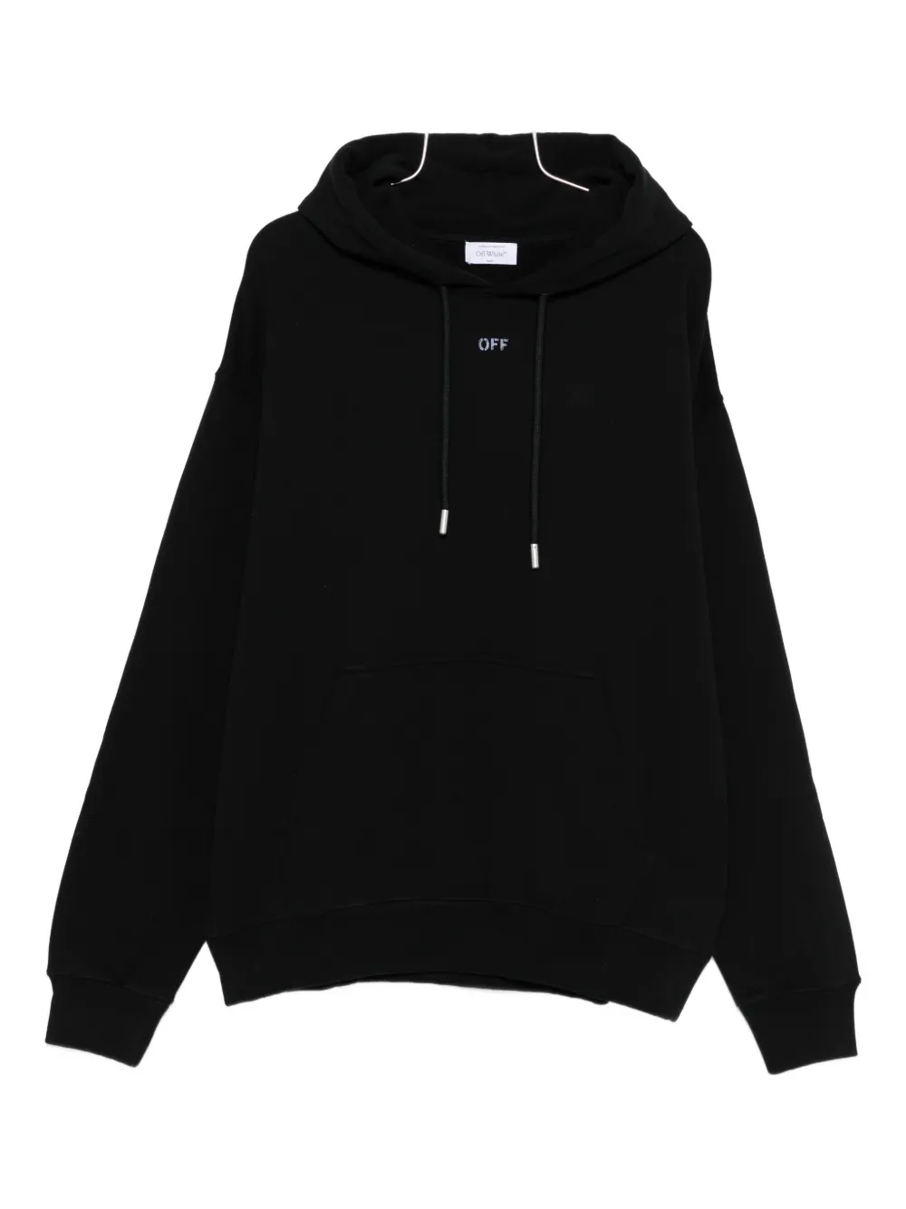 

Худи с логотипом OFF-WHITE, черный