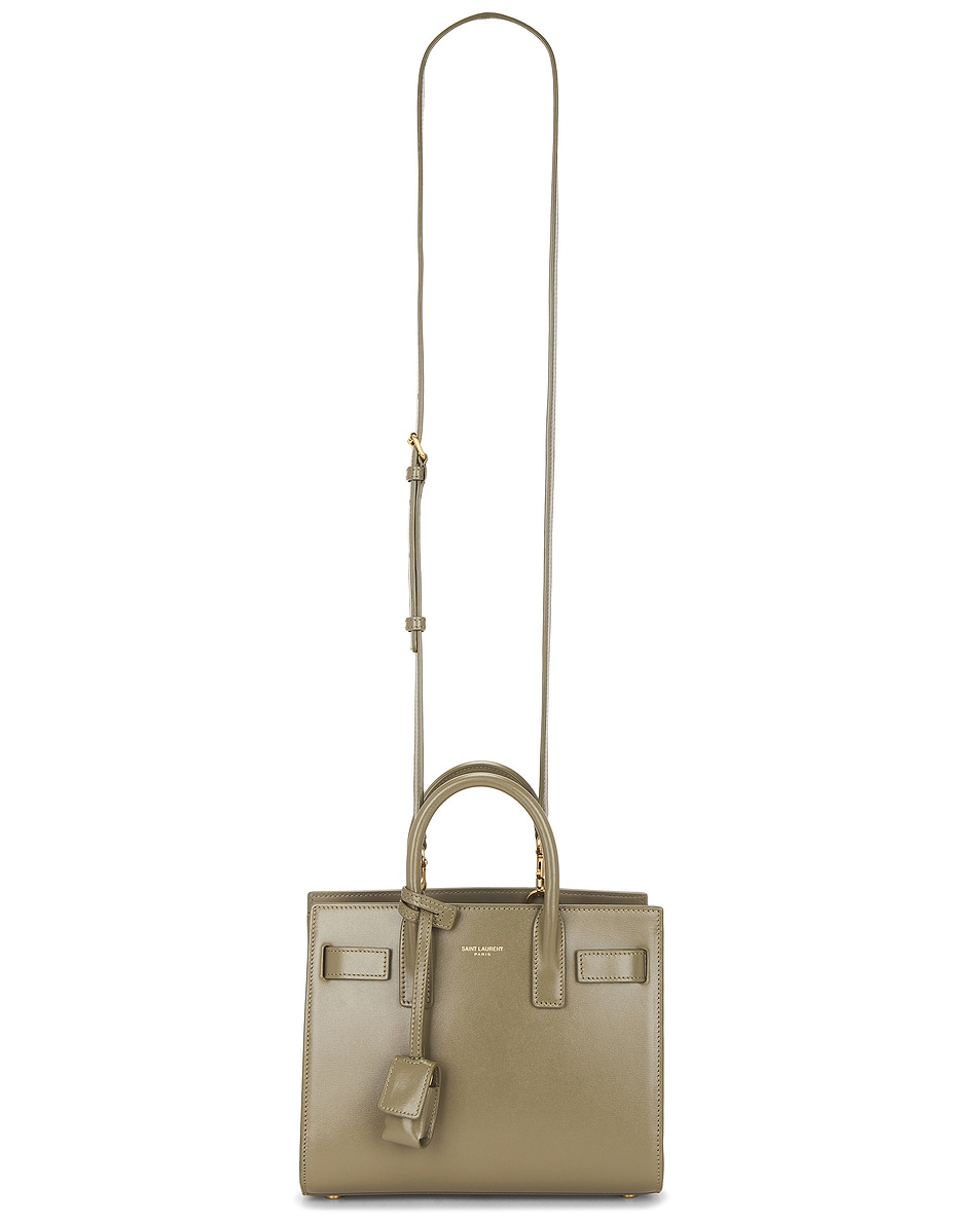 

Сумка Nano Sac De Jour Carryall Saint Laurent, Strong Moss