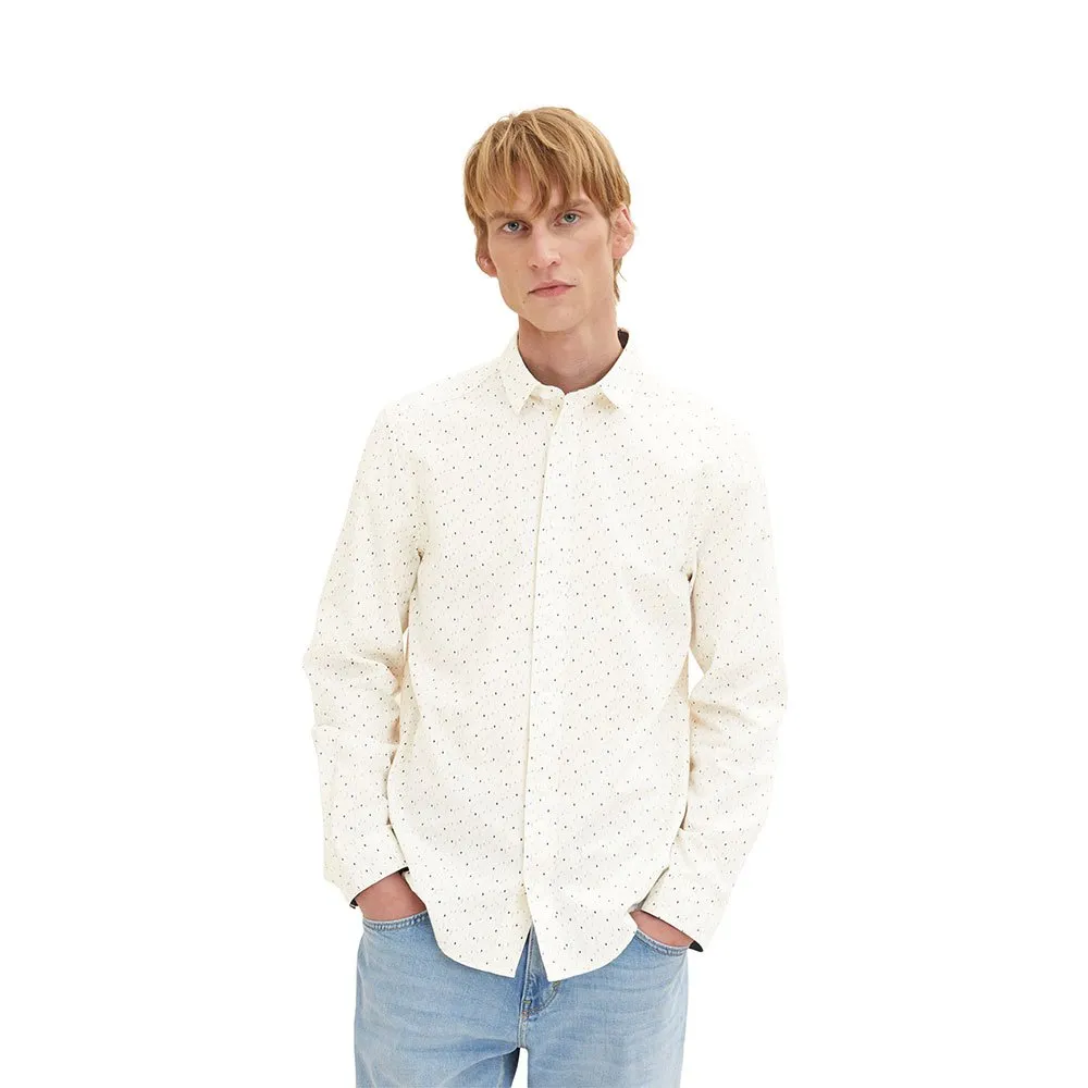 

Рубашка Tom Tailor Printed 1037062, бежевый