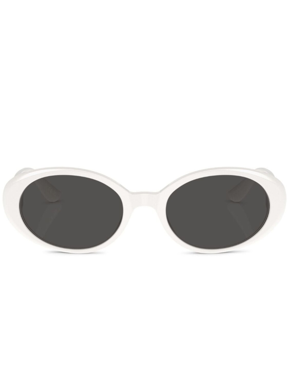 

Dolce & Gabbana Eyewear солнцезащитные очки в круглой оправе, белый